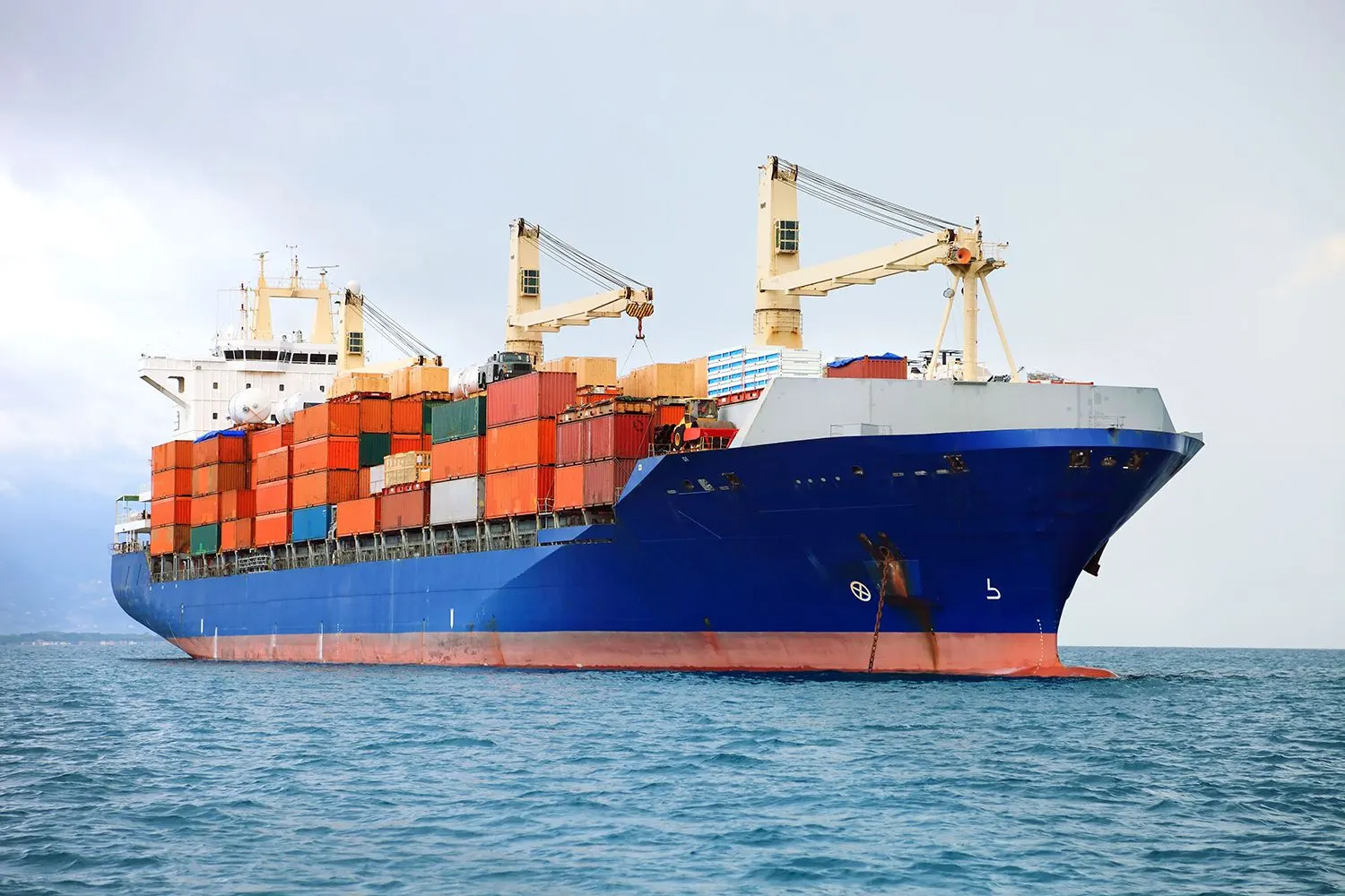 Sea and ocean freight logistics